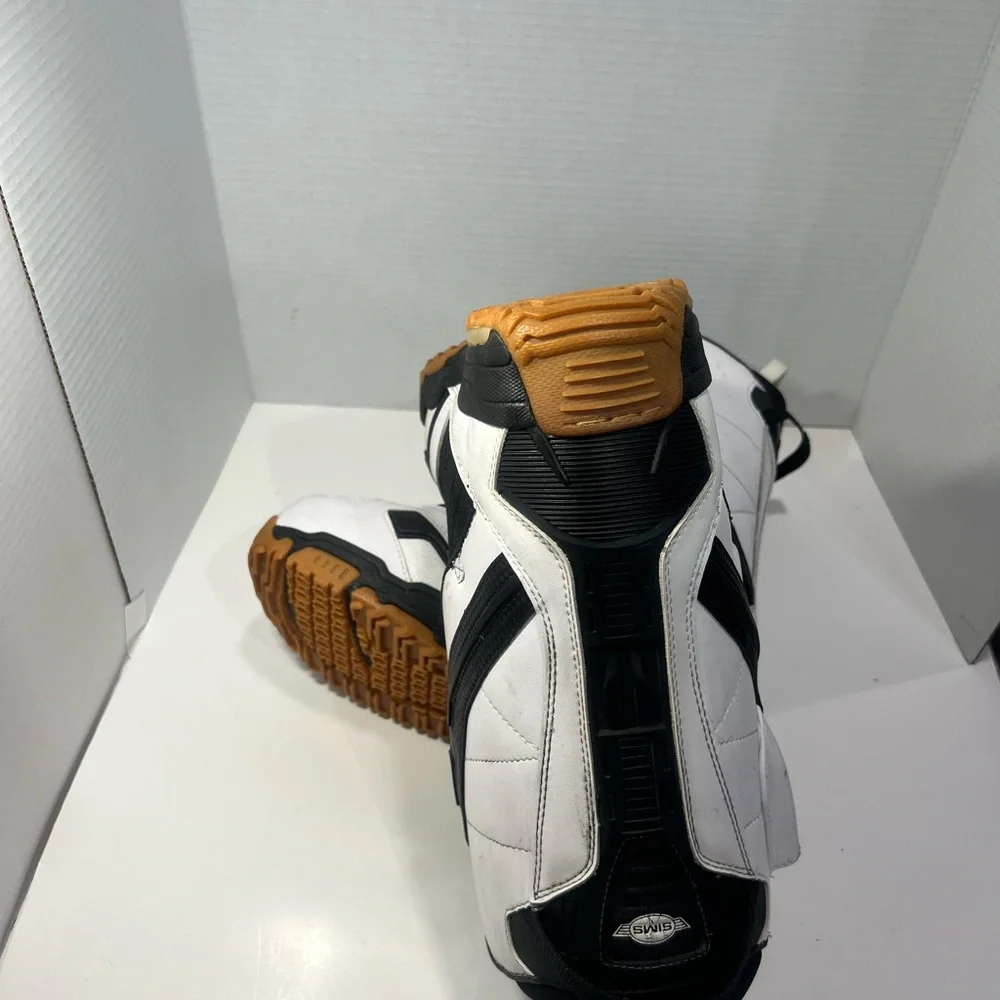 Simms Black and White Men's Snow Boots